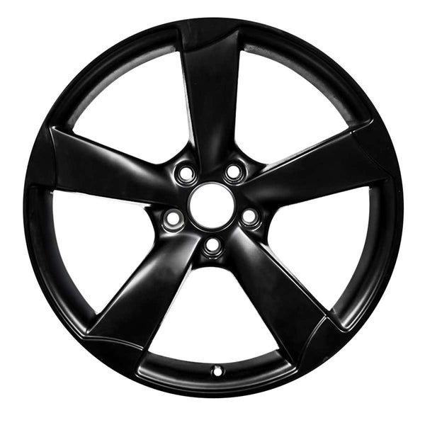 2012 audi tt wheel 19 satin black aluminum 5 lug w58903snb 1