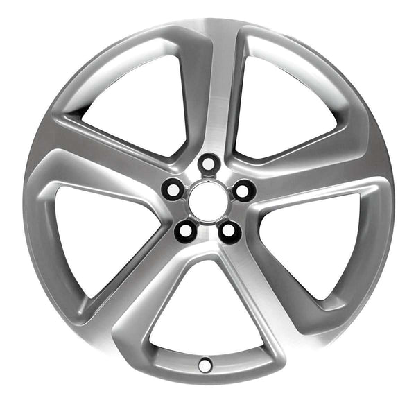 2014 audi q5 wheel 20 machined silver aluminum 5 lug w58929ms 2