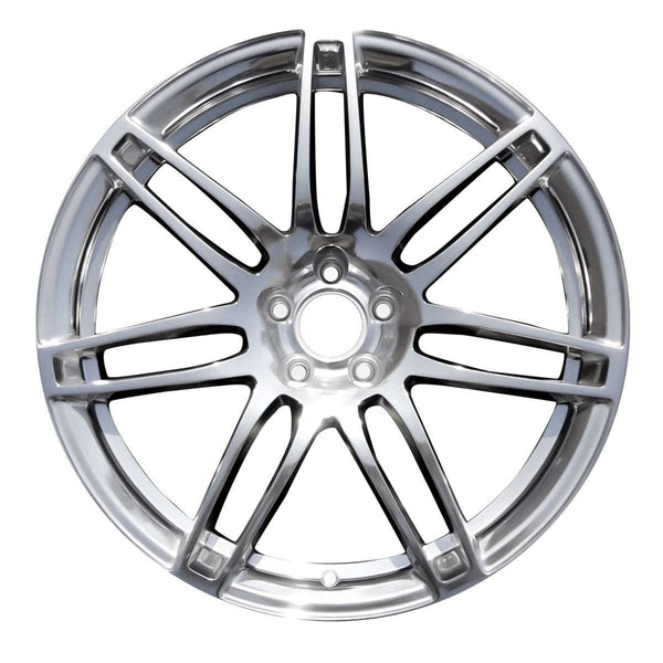 2011 audi a8 wheel 20 polished aluminum 5 lug w58937p 6