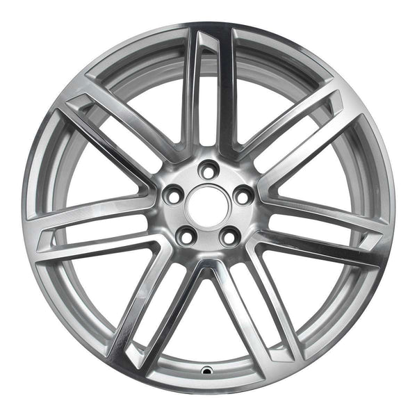 2015 audi rs7 wheel 20 machined silver aluminum 5 lug w58940ms 2