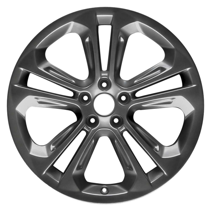 2015 audi q3 wheel 19 charcoal aluminum 5 lug w58954c 1