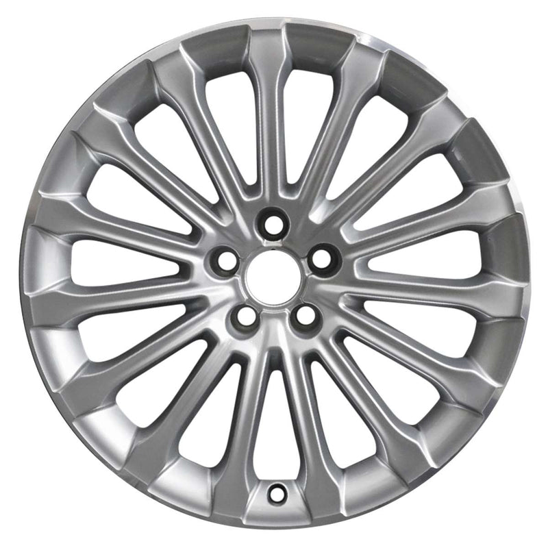 2010 audi a8 wheel 19 silver aluminum 5 lug w58985s 2