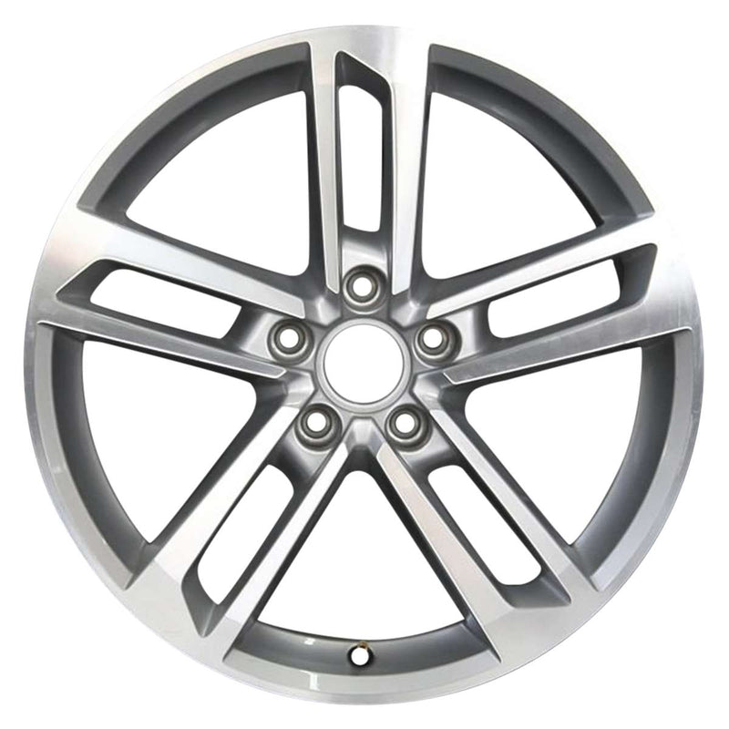 2016 audi tt wheel 18 machined silver aluminum 5 lug w58993ms 1