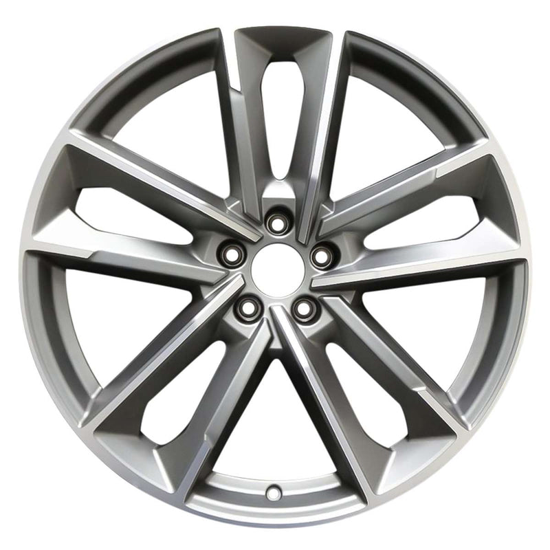 2018 audi s8 wheel 21 machined silver aluminum 5 lug w59016ms 2