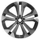 2019 audi q8 wheel 22 machined charcoal aluminum 5 lug w59064mc 1