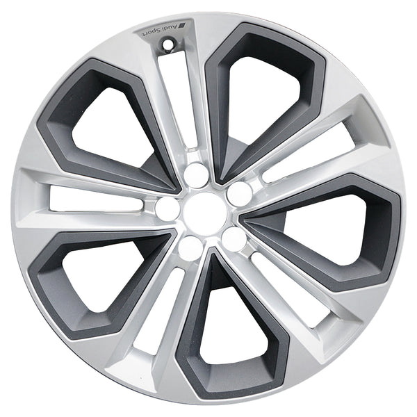 2021 audi q3 wheel 20 silver aluminum 5 lug w59121s 3