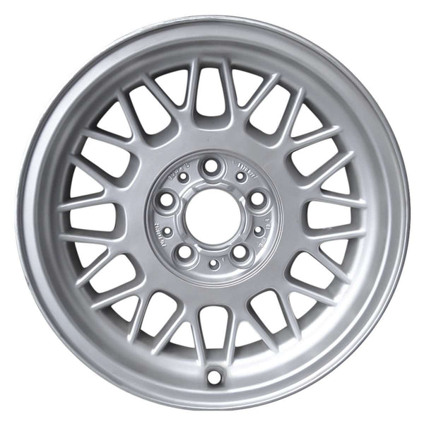 1993 bmw 850i wheel 16 silver aluminum 5 lug w59199as 7