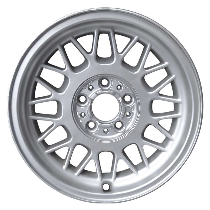 1995 bmw 850i wheel 16 silver aluminum 5 lug w59199as 9