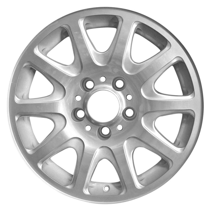 1995 bmw 740i wheel 16 machined silver aluminum 5 lug w59236ms 1