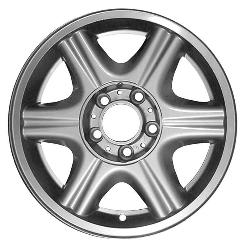 2001 bmw 530i wheel 17 silver aluminum 5 lug w59245s 4