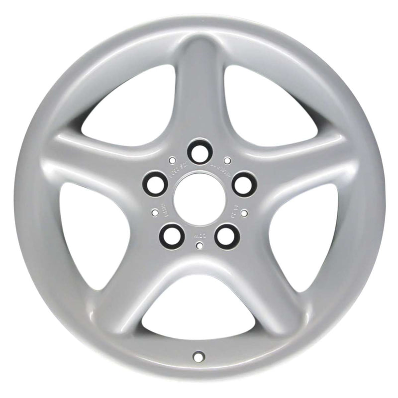 2003 bmw 530i wheel 17 silver aluminum 5 lug w59248s 6