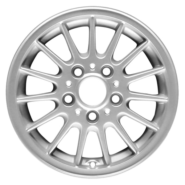 1995 bmw 318i wheel 15 silver aluminum 5 lug w59266s 5