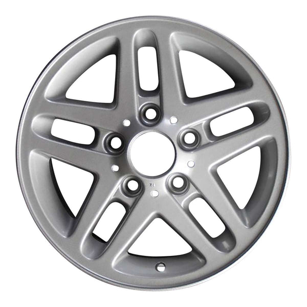 1999 bmw 328i wheel 15 silver aluminum 5 lug w59286s 8