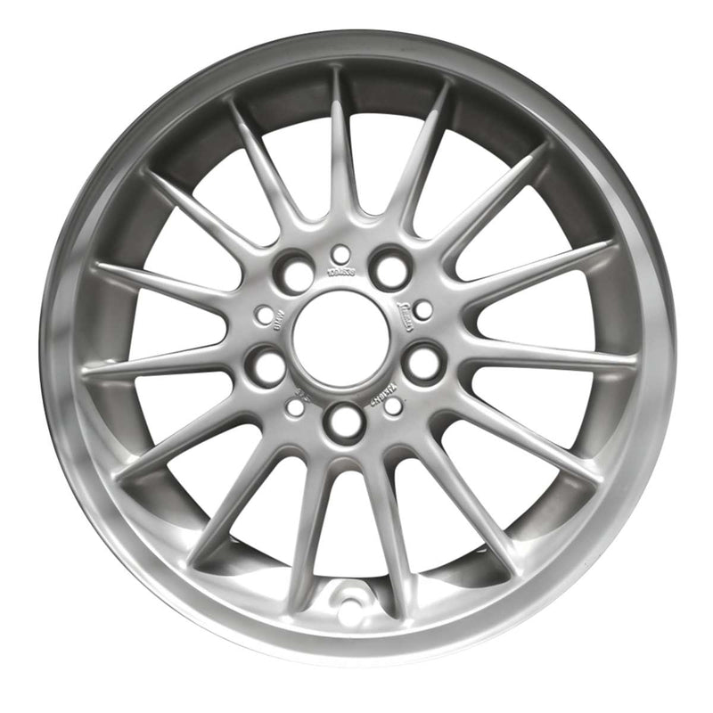 2006 bmw 325i wheel 16 silver aluminum 5 lug w59293s 7