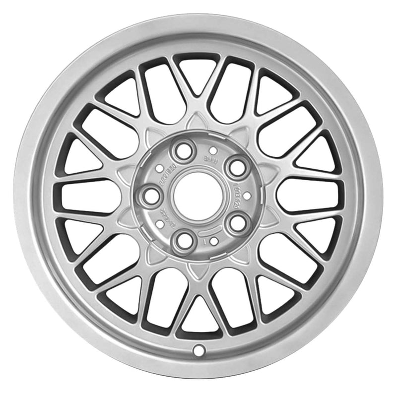 2002 bmw 320i wheel 15 silver aluminum 5 lug w59312s 2