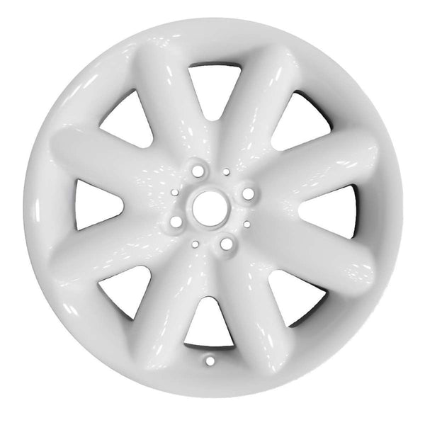 2012 mini cooper wheel 17 white aluminum 4 lug w59364aw 5