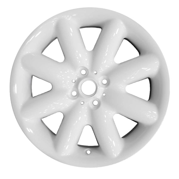 2011 mini cooper wheel 17 white aluminum 4 lug w59364w 4