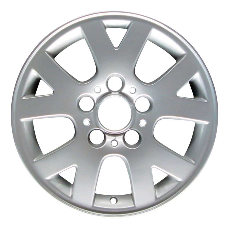 2001 bmw 320i wheel 15 silver aluminum 5 lug w59427s 1