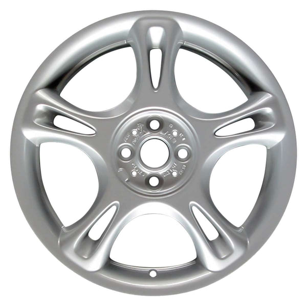 2010 mini cooper wheel 18 silver aluminum 4 lug w59463s 14