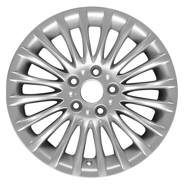 2012 bmw 328i wheel 17 silver aluminum 5 lug w59614s 6