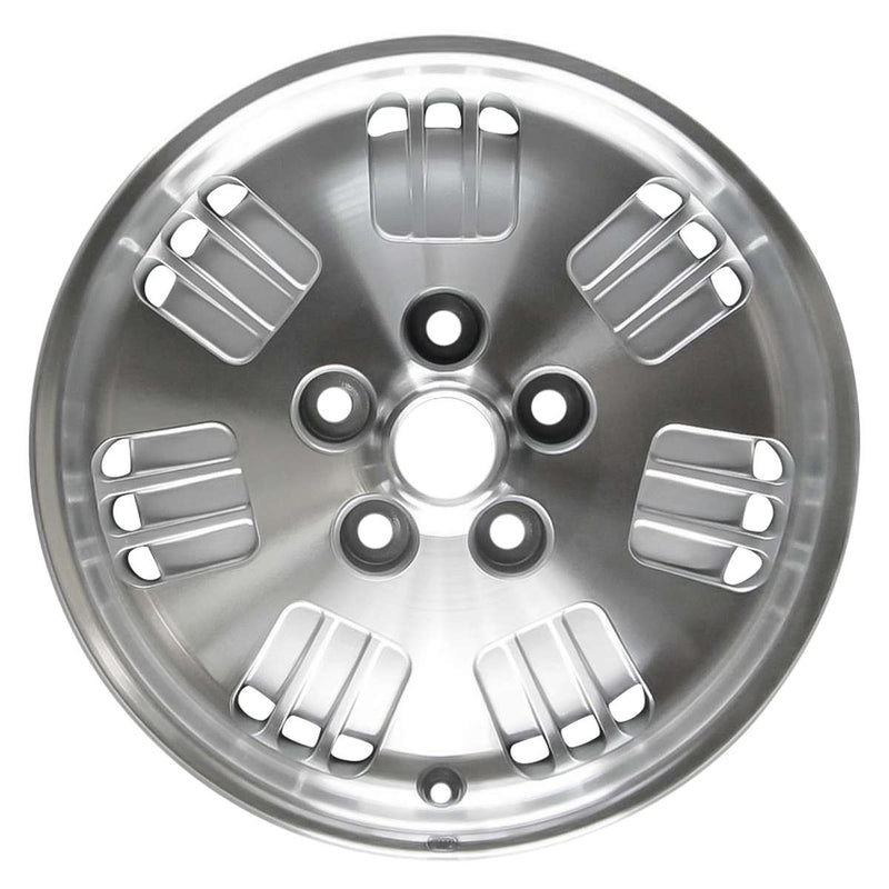 1995 jaguar xj6 wheel 16 machined silver aluminum 5 lug w59678ms 2