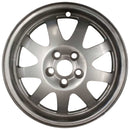 2005 jaguar x type wheel 16 silver aluminum 5 lug w59765s 2
