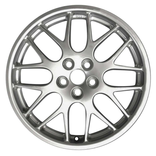 2007 jaguar s type wheel 18 silver aluminum 5 lug w59799s 2