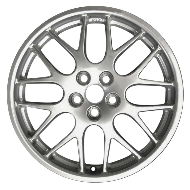 2006 jaguar s type wheel 18 silver aluminum 5 lug w59799s 1