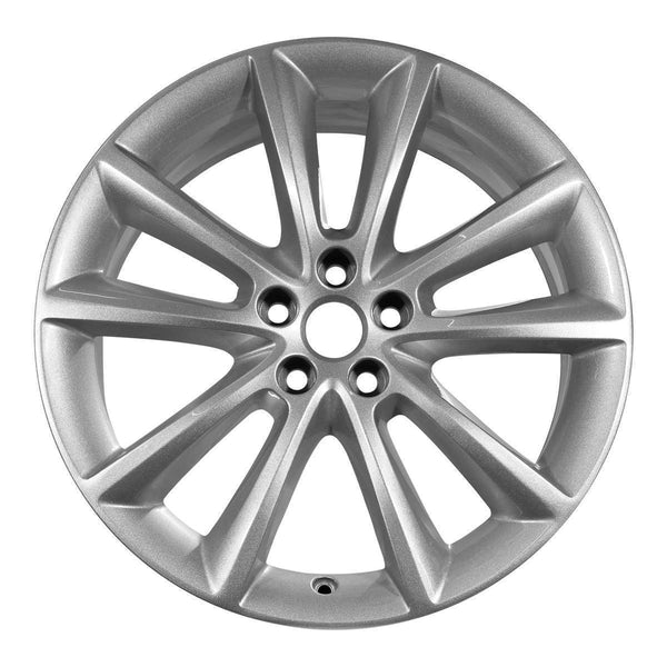 2018 jaguar xf wheel 19 silver aluminum 5 lug w59926s 3