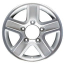 2002 chevrolet tracker wheel 15 machined silver aluminum 5 lug w60182ms 1