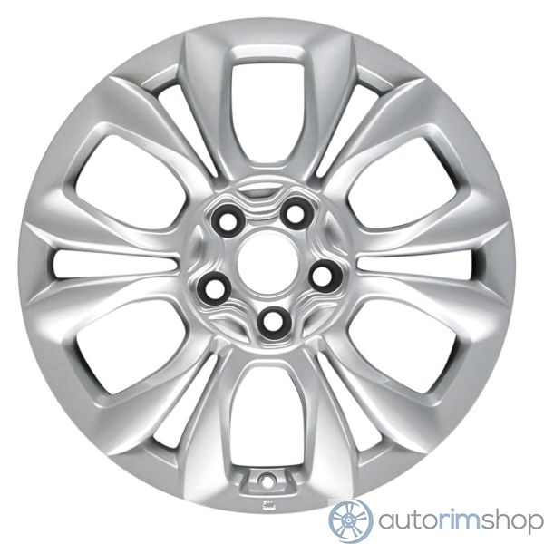 2018 fiat 500x wheel 17 silver aluminum 5 lug w61676s 3