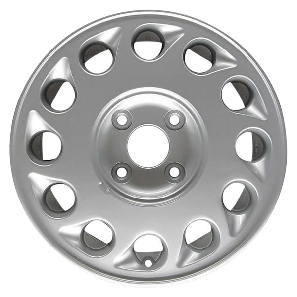 1989 nissan 240sx wheel 15 silver aluminum 5 lug w62255s 1