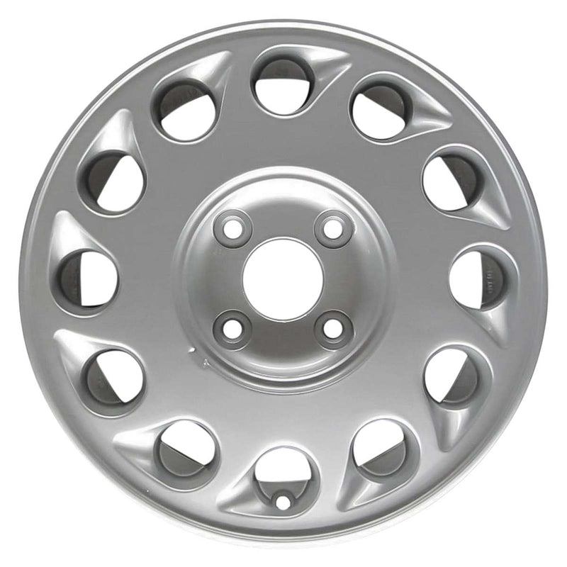 1990 nissan 240sx wheel 15 silver aluminum 5 lug w62255s 2