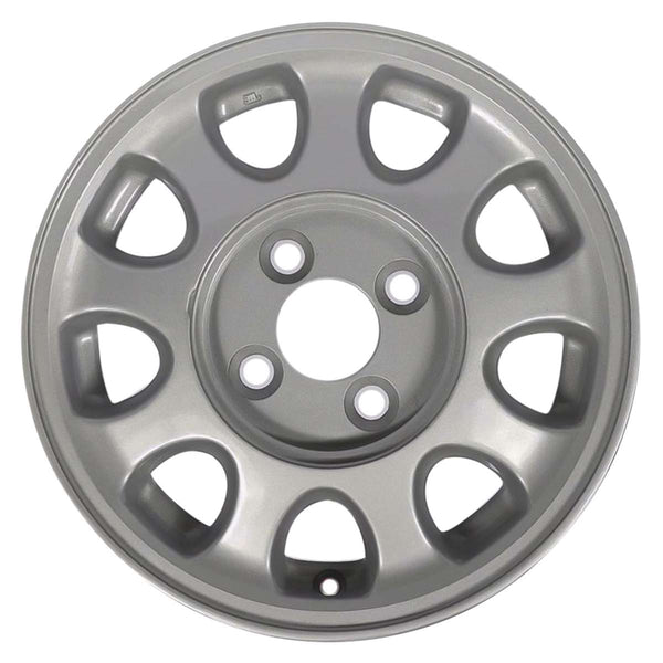 1992 nissan sentra wheel 13 silver aluminum 4 lug w62295s 2