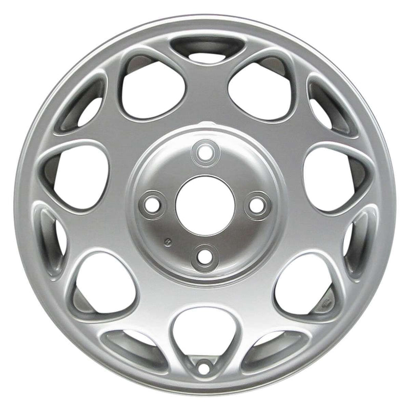 1995 nissan 240sx wheel 15 silver aluminum 5 lug w62315s 1