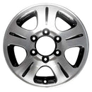 1996 nissan pickup wheel 15 machined charcoal aluminum 6 lug w62341mb 1