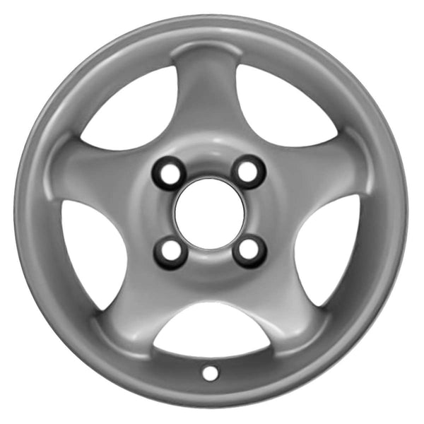 1997 nissan sentra wheel 13 silver aluminum 4 lug w62359s 4