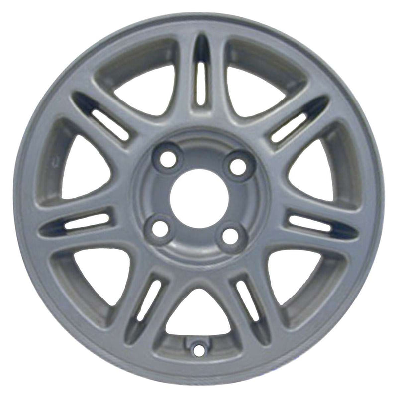 1998 nissan sentra wheel 13 silver aluminum 4 lug w62361s 4