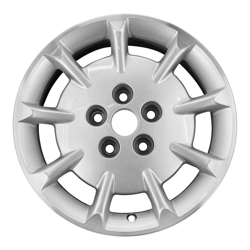 2001 nissan maxima wheel 16 machined silver aluminum 5 lug rw62377ms 2