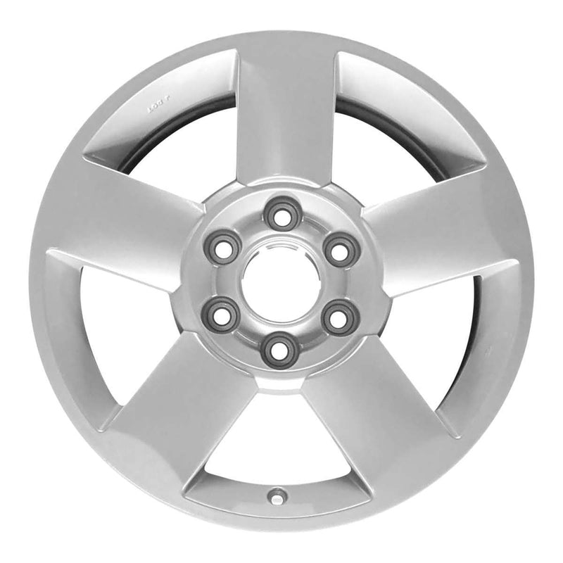 2008 nissan titan wheel 18 silver aluminum 6 lug rw62438s 9