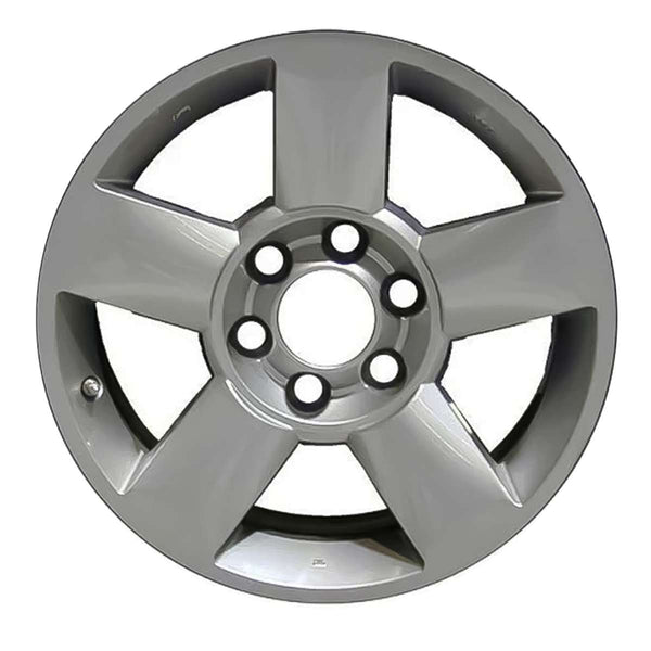 2004 nissan armada wheel 18 silver aluminum 6 lug rw62438c 1