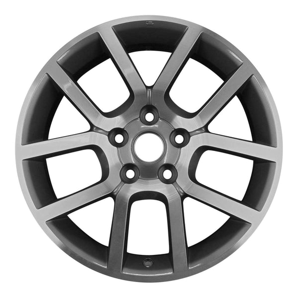 2011 nissan sentra wheel 17 machined charcoal aluminum 5 lug rw62483mc 5