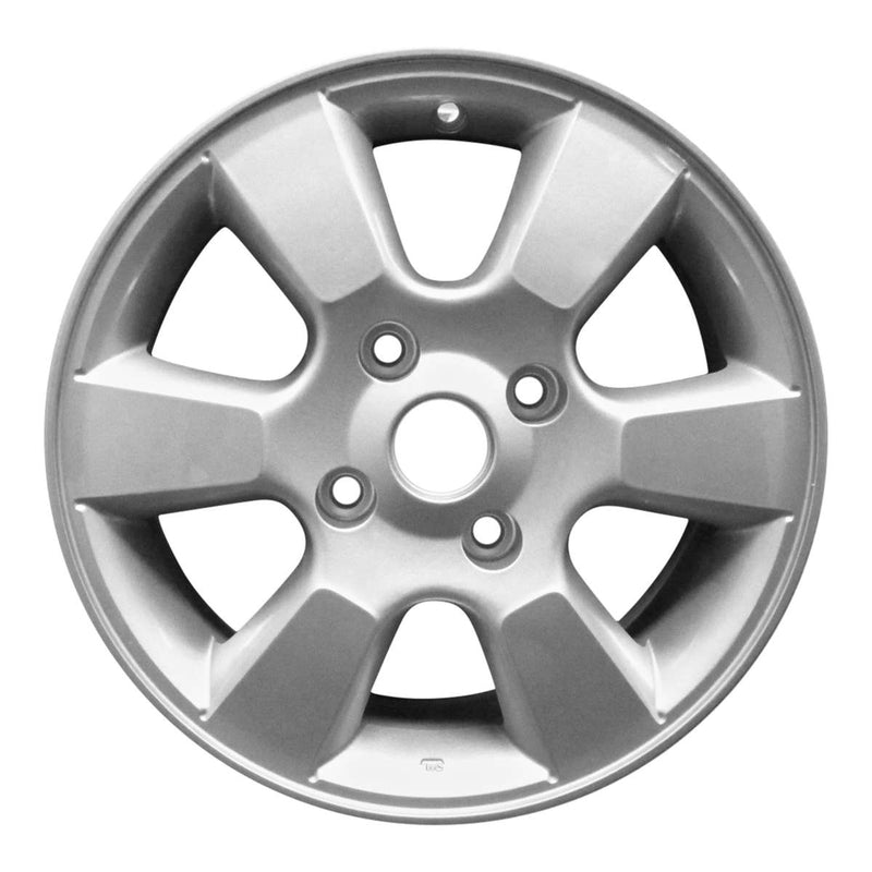 2010 nissan versa wheel 15 silver aluminum 4 lug rw62508s 4