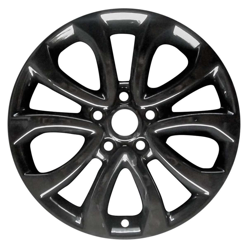 2015 nissan juke wheel 17 gloss black aluminum 5 lug w62563gb 5