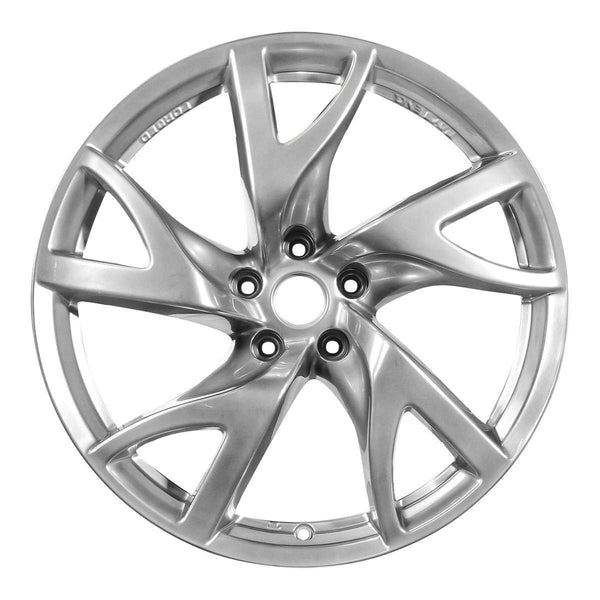 2015 nissan 370z wheel 19 silver aluminum 5 lug w62586s 3