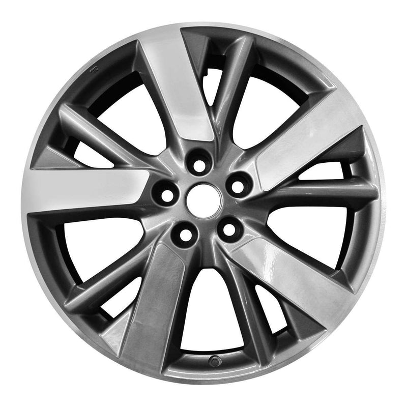 2013 nissan pathfinder wheel 20 machined charcoal aluminum 5 lug rw62598mc 1