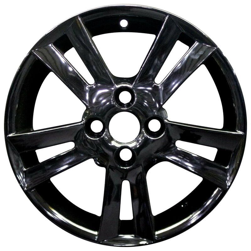 2015 nissan versa wheel 15 gloss black aluminum 4 lug w62620gb 2