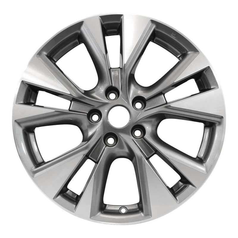 2016 nissan murano wheel 18 machined charcoal aluminum 5 lug rw62706mc 2