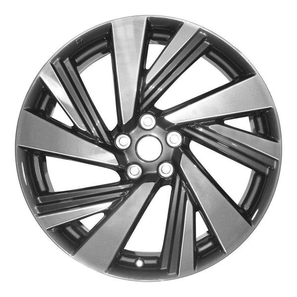 2019 nissan murano wheel 20 machined charcoal aluminum 5 lug rw62707mc 5