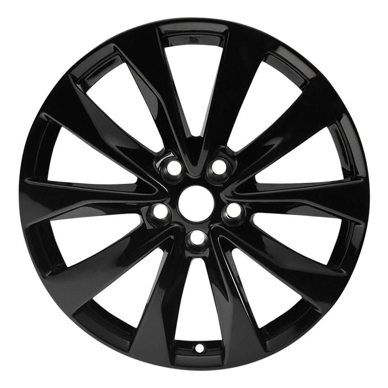 2017 nissan maxima wheel 19 black aluminum 5 lug rw62723b 2